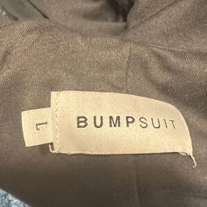 Bumpsuit Maternity Jumpsuit in Grey Large